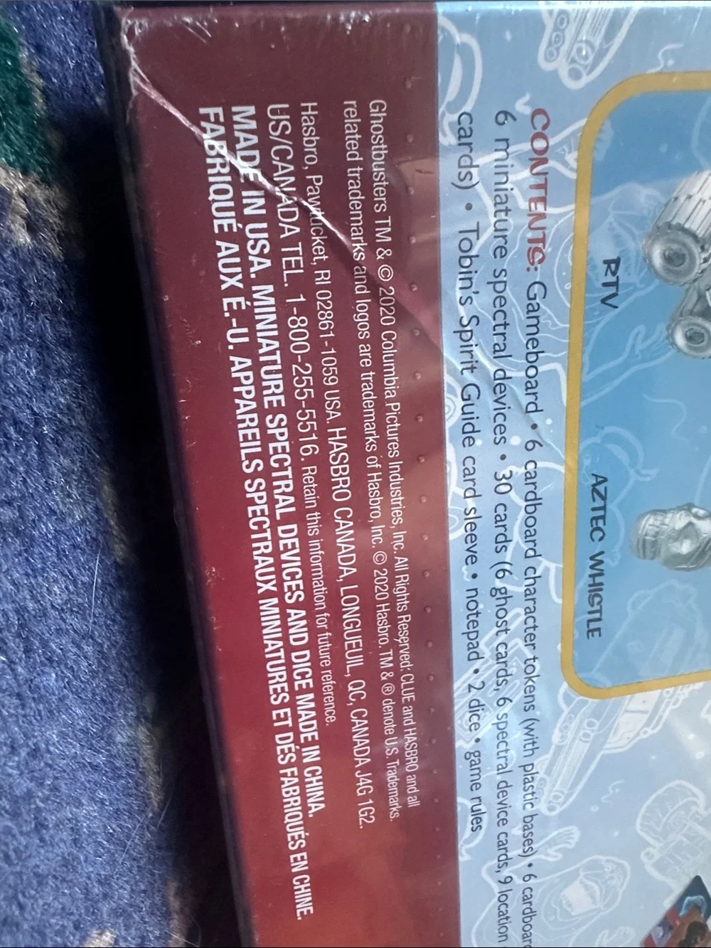 Clue: Ghostbusters Edition Game 2020 Made in USA Sealed